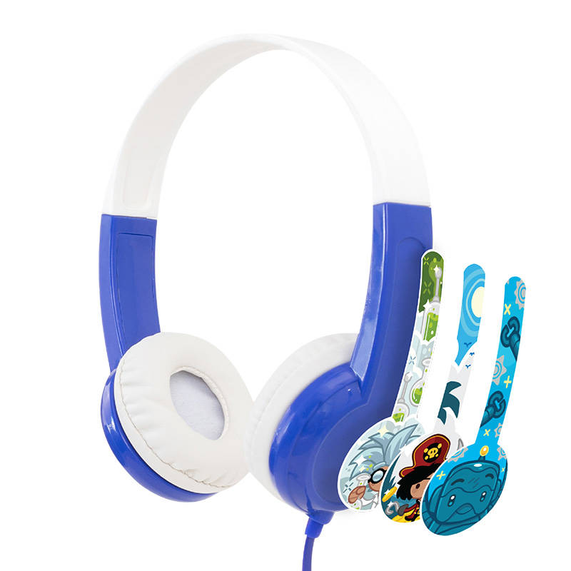 Vezetékes Fülhallgató Gyerekeknek Buddyphones Discover (Blue)
